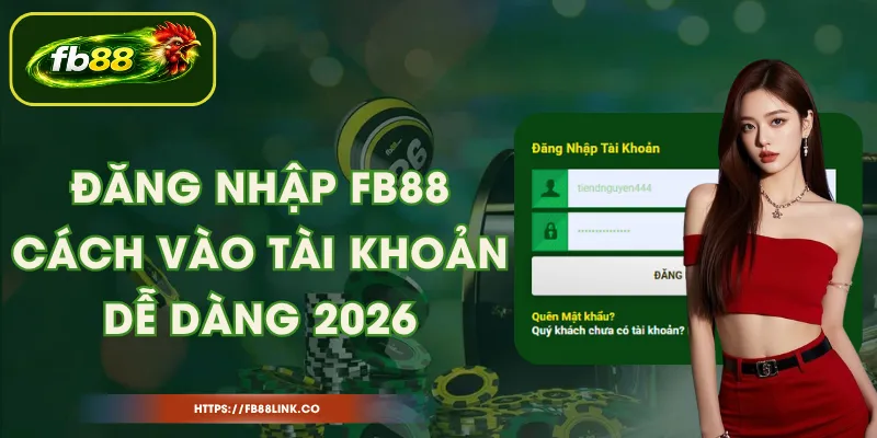 Đăng Nhập FB88 - Cách Vào Tài Khoản Dễ Dàng 2026