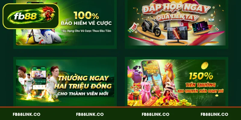 Lợi ích khi nhận khuyến mãi FB88